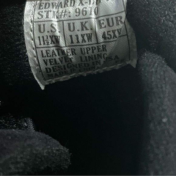 Dr. Comfort Edward X Depth Shoes therapeutic diabetic shoe 9610 size 11 1/2 EW - Picture 12 of 12